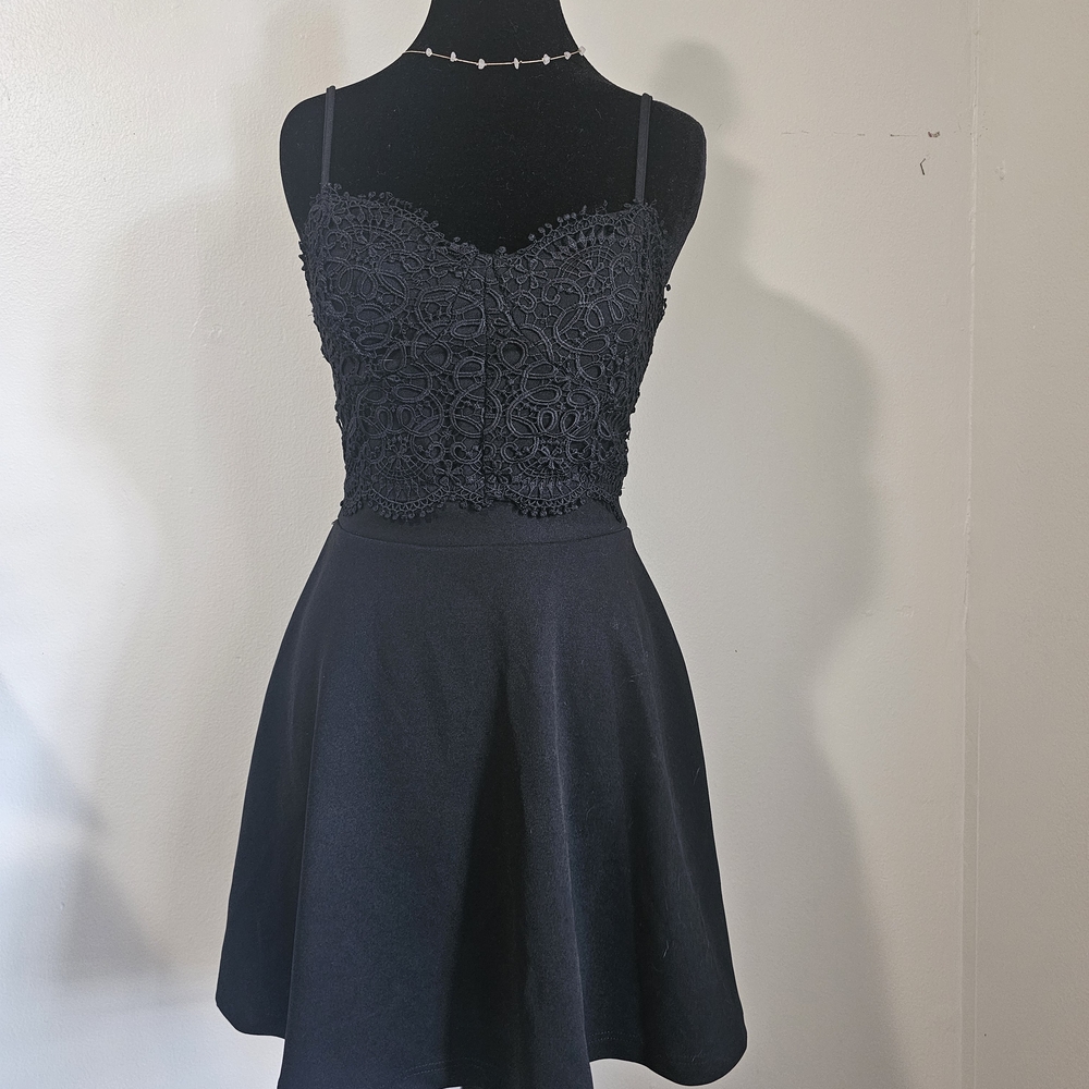 Black  Mini Dress